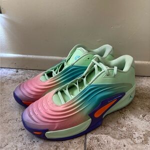 Nike Air Jordan Luka 3 Blurred Vision Mens Size 17 Vapor Green Cone HQ4255 300